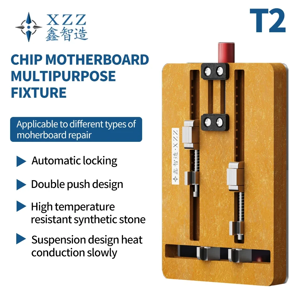 XZZ T2 Multifunctional Repair Fixture Dual Track Mobile Phone Computer Main Board PCB CPU IC Chip Repair Fixture