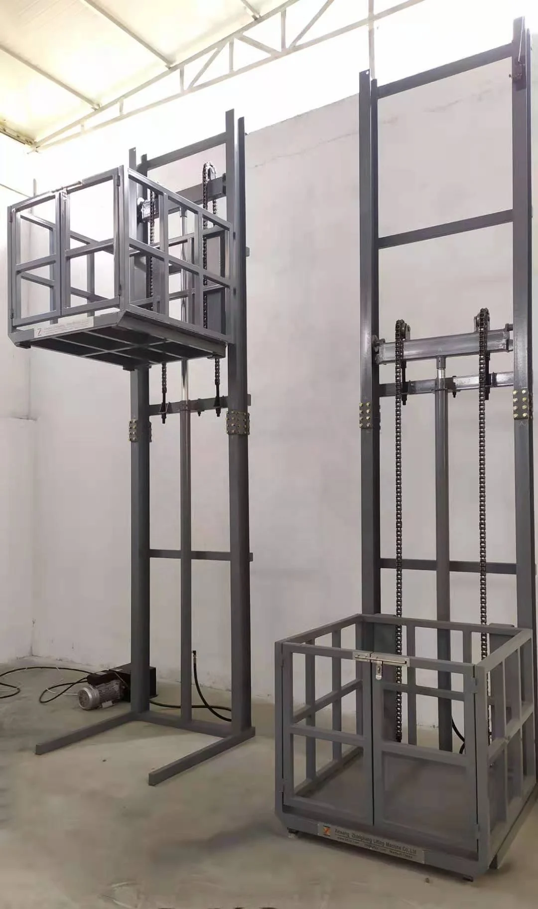 300kg 500kg 800kg lifter machine hydraulic ladder lift