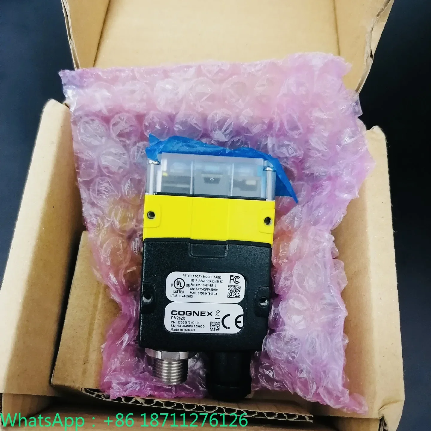 original Cognex industrial camera code  DM262X/Q/QX Cognex scan gun DM374X/Q