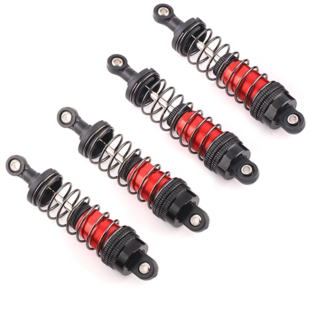 Hydraulic Shock Absorber For SCY 16101 16102 Pro Wltoys 124008 124017 MJX Hyper Go 16207 16208 16210 14301 14210 RC Car Upgraded