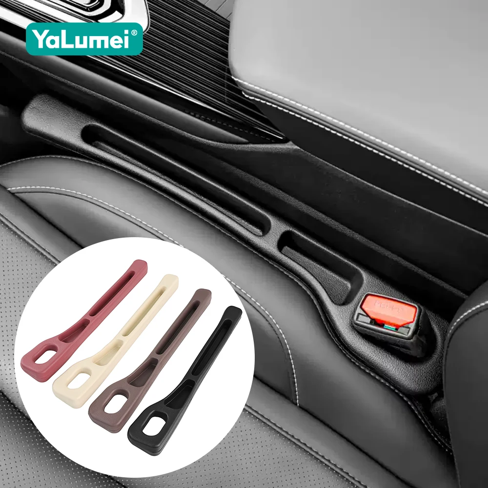 For Toyota Land Cruiser 80 100 200 LC100 LC200 FJ Cruiser Prado120 150 Avensis T25 T27 Prius Car Seat Gap Filler Box Accessories