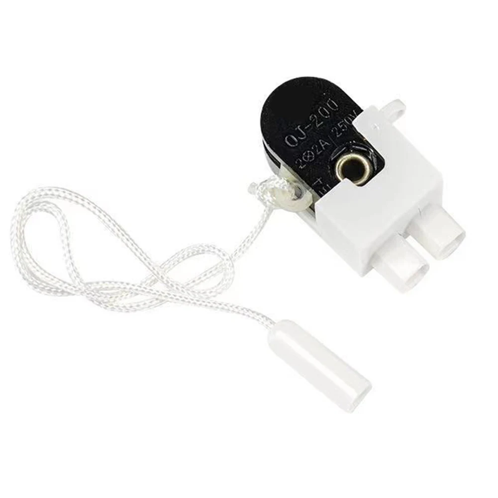 For pull Switch for Wall Mounted Lighting Table Lamps Floor Lamps with Rotating Cord Feature 250V 2A PC Alloy Housing