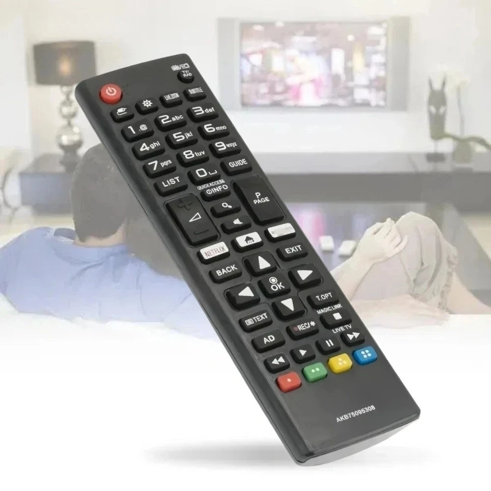 العالمي ABS استبدال 433MHz الذكية التحكم عن بعد التلفزيون ل AKB75095308 LED تلفاز LCD التحكم لجهاز عرض التلفزيون الذكي