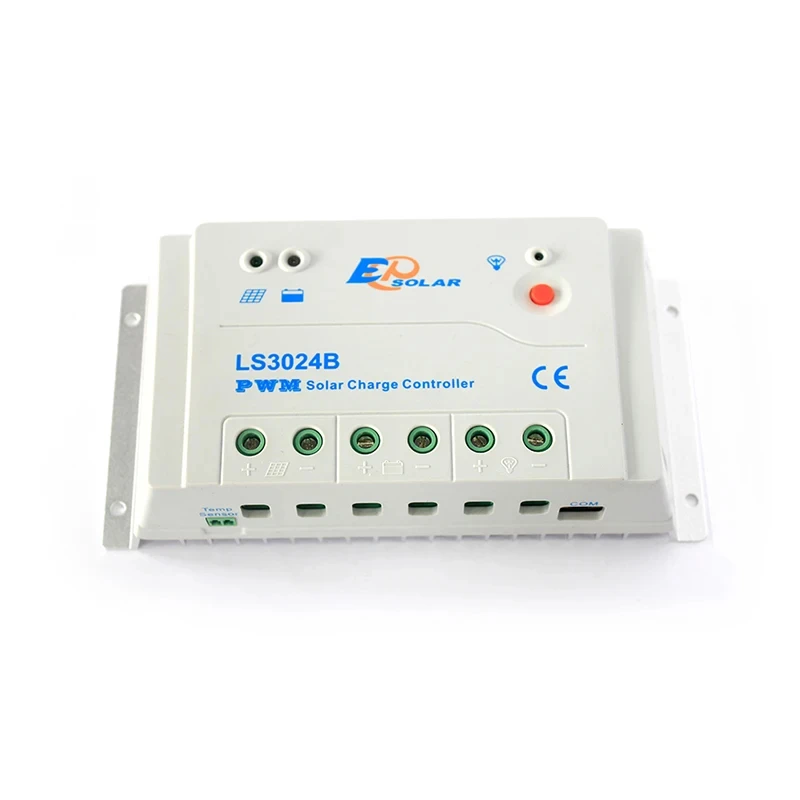 LS3024B PWM Charge Regulator 30A EPEVER Solar Battery Charge Controller 12V24VDC With Multiple Load Control Modes