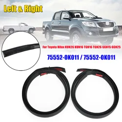 75551-0K011 75552-0K011 For Toyota Hilux KUN26 KUN16 TGN16 TGN26 GGN15 GGN25 Roof Rubber Drip Side Finish Moulding Strips Trim