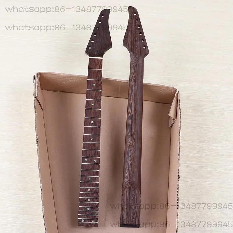 Electric Guitar Neck 6 Strings 24 Frets Chicken Wing Wood SR Neck Guitar Handle Single Shake Handle DIY Modified Accessories