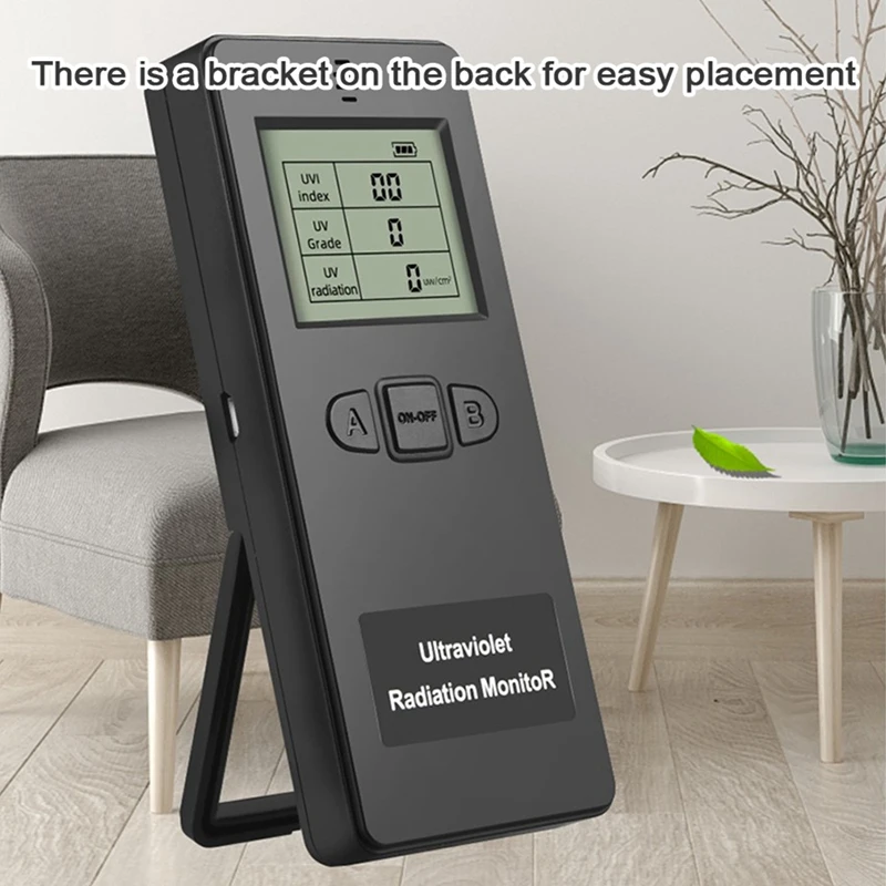 KF-90 House Portable Digital Ultraviolet Radiation Detector Ultraviolet UVI Meter Radiometer Tester Protective-A23U