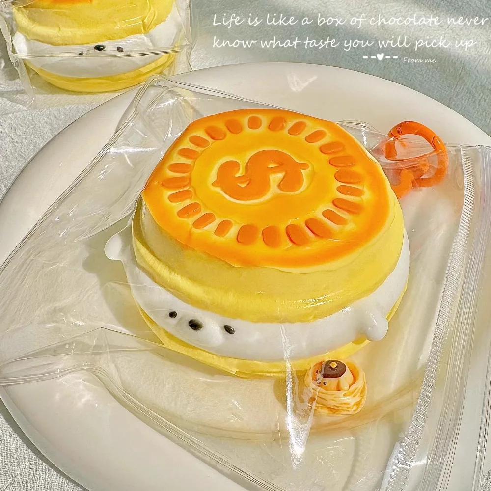 Lustiges weiches Quetschspielzeug, realistisches klebriges Stressabbau-Spielzeug, langsam steigendes Stressabbau-Squishies-Spielzeug für Kinder und Erwachsene