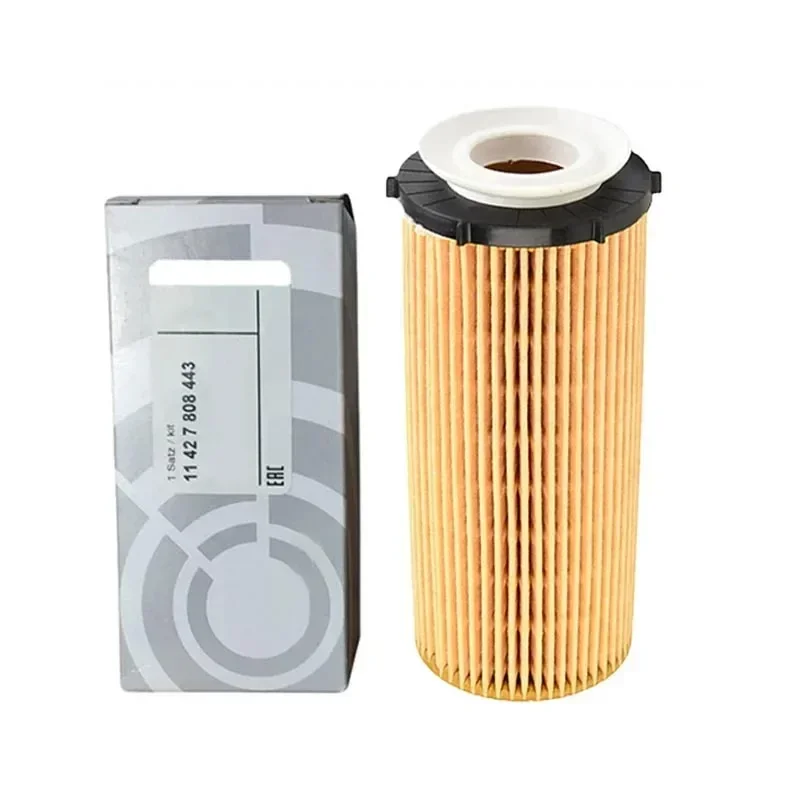 Car Oil Filter Kit 11427808443 for BMW E70 E71 E90 E91 E92 F01 F07 F10 F11 325d 330d 530d 730d X5 X6 N57D30 Engine Oil Filters