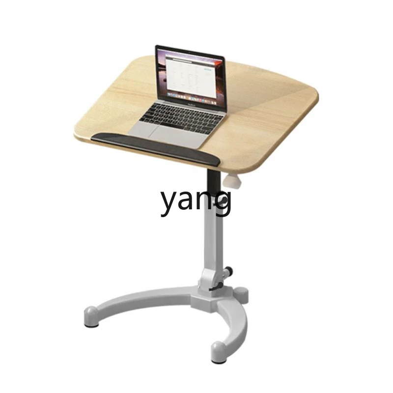 

YJQ foldable lifting computer desk standing workbench movable bedside study student desk