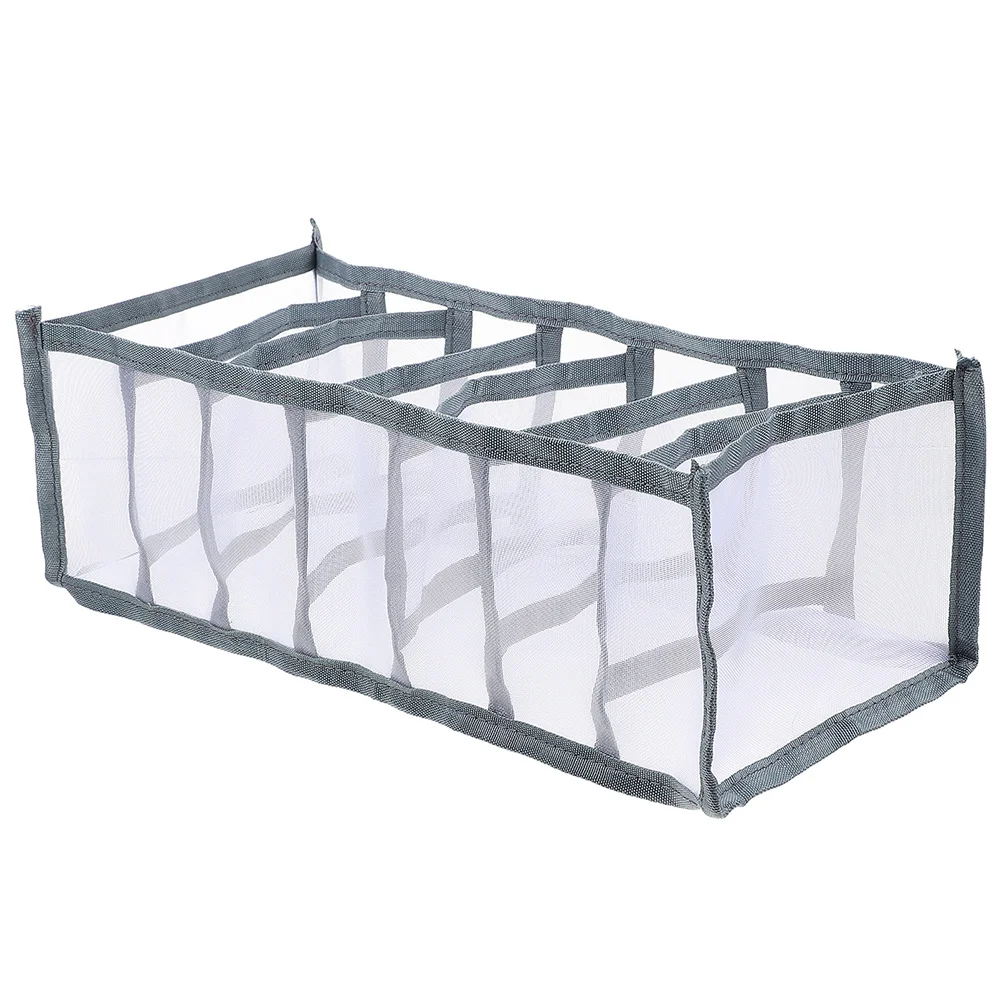 

Household Clothes Organizer Multi-Grid Foldable Clothes Box Pants Organizer Closet Accessory Home Supply Storage