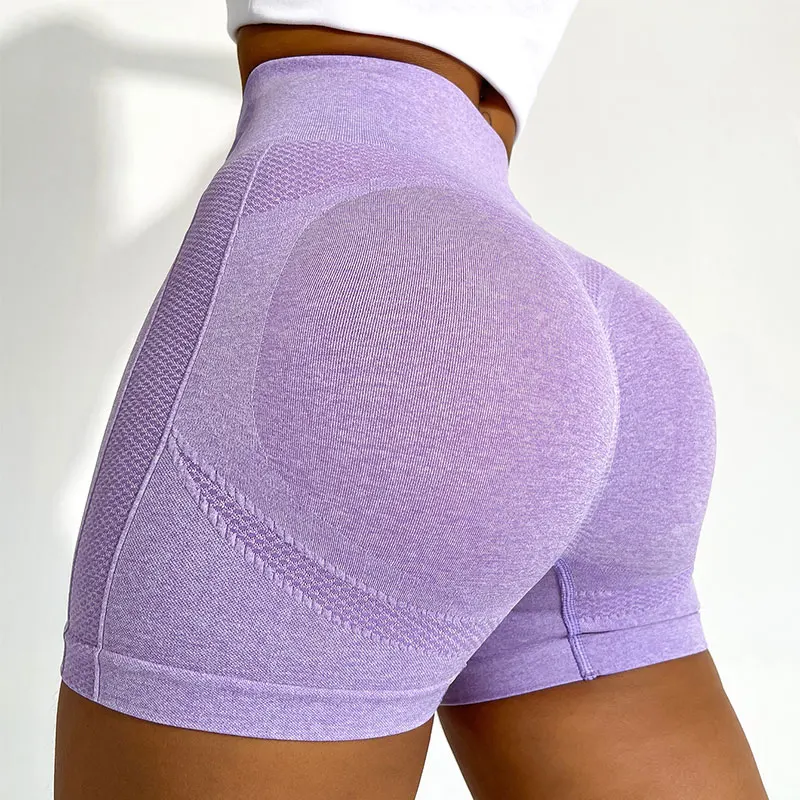 Pantalones de Yoga transpirables de secado rápido para mujer, ajustados, sin costuras, de cintura alta, sexys, para correr, deportes, Fitness