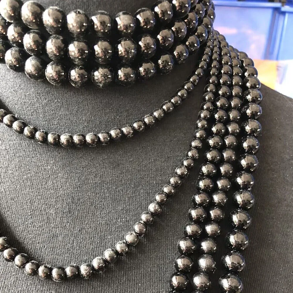 2024 New ZA Multilayer White Imitation Pearls Necklace Women Indian Statement Maxi Long Large Collar Choker Necklace Jewelry