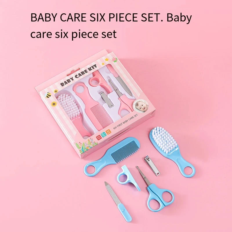 Safety Hygiene Kit For Babies Grooming Health Kit Care Set Newborn Hair Comb Nail Clippers Toothbrush Set