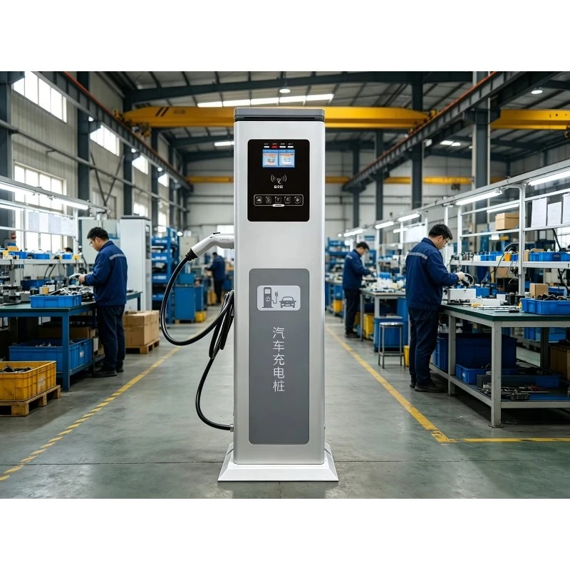 Supports Plug and Charge Function Popular Car Charging Pile, Intelligent DC Charger Built