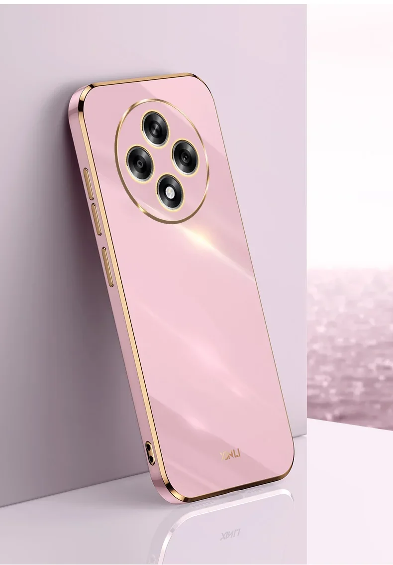 For Reno 12F Case Cover For OPPO Reno 12F 5G High Quality Soft TPU Anti-fingerprint Camera Protection Case Cover