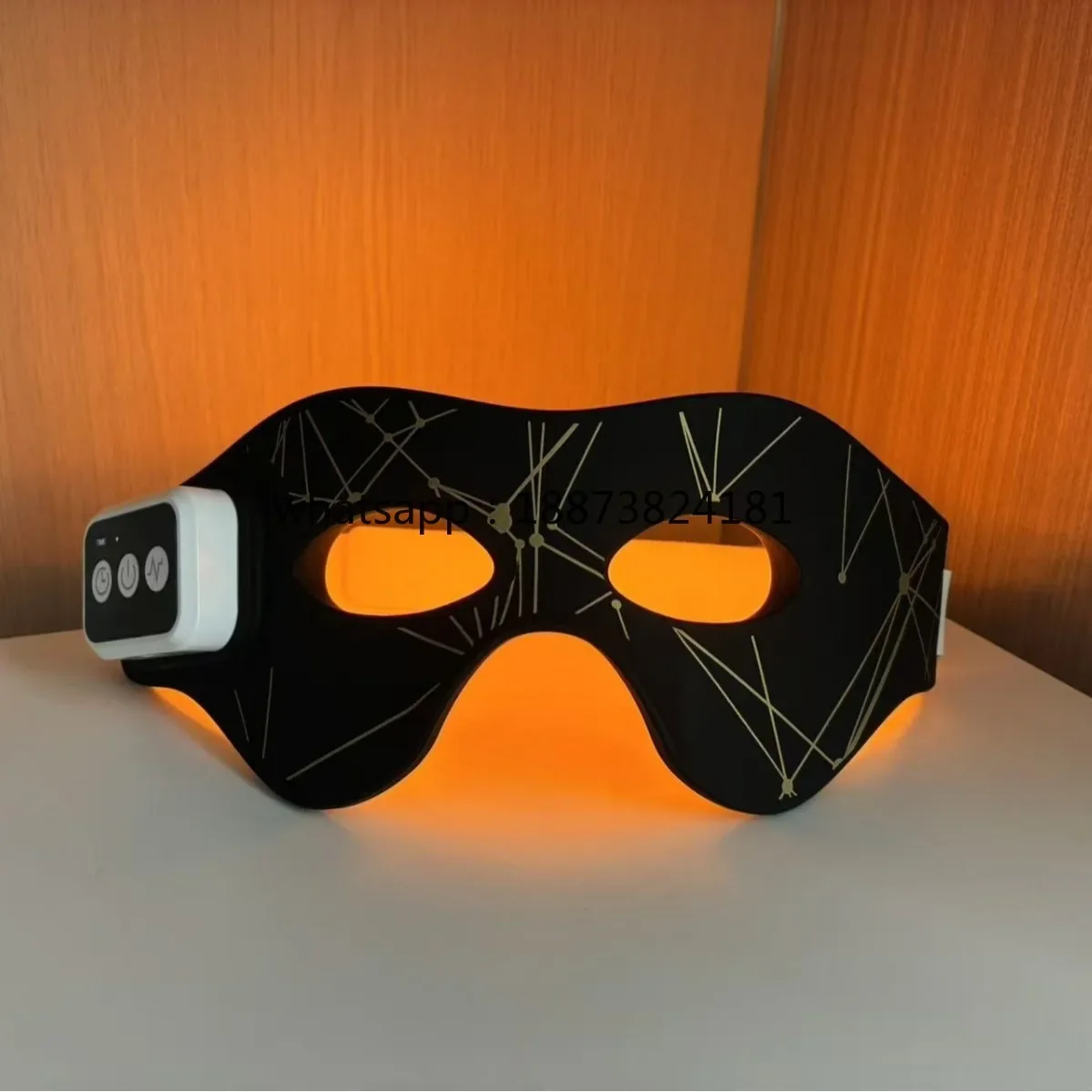 

Electric Eye Mask Microcurrent 605NM 630NM 850NM LED Red Light Therapy Eye Massager for Dark Circle Care fast shipping