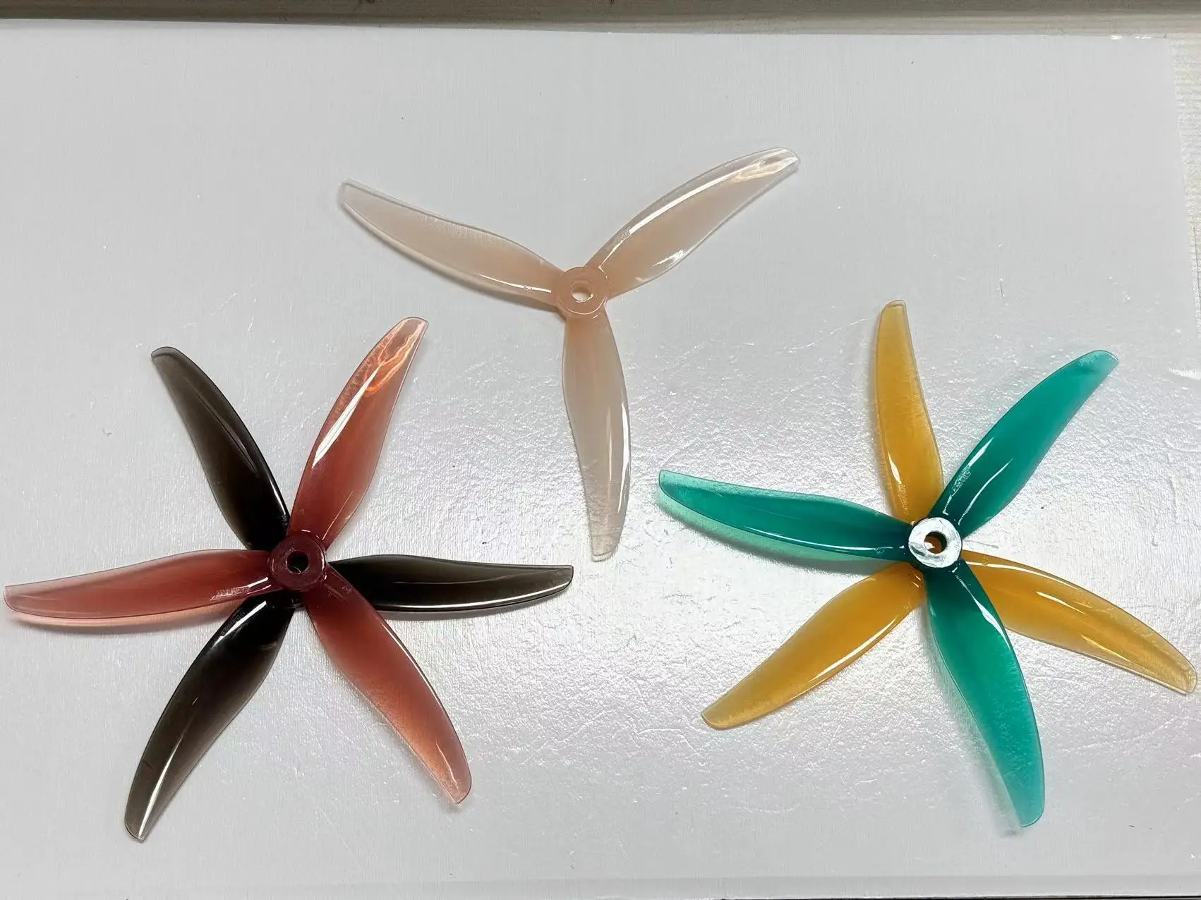 4pcs/2pairs Gemfan 3 Blade Propellers F4S Freestyle 5.1x3.6x3 PC Props Gemfan Racing FPV Drone