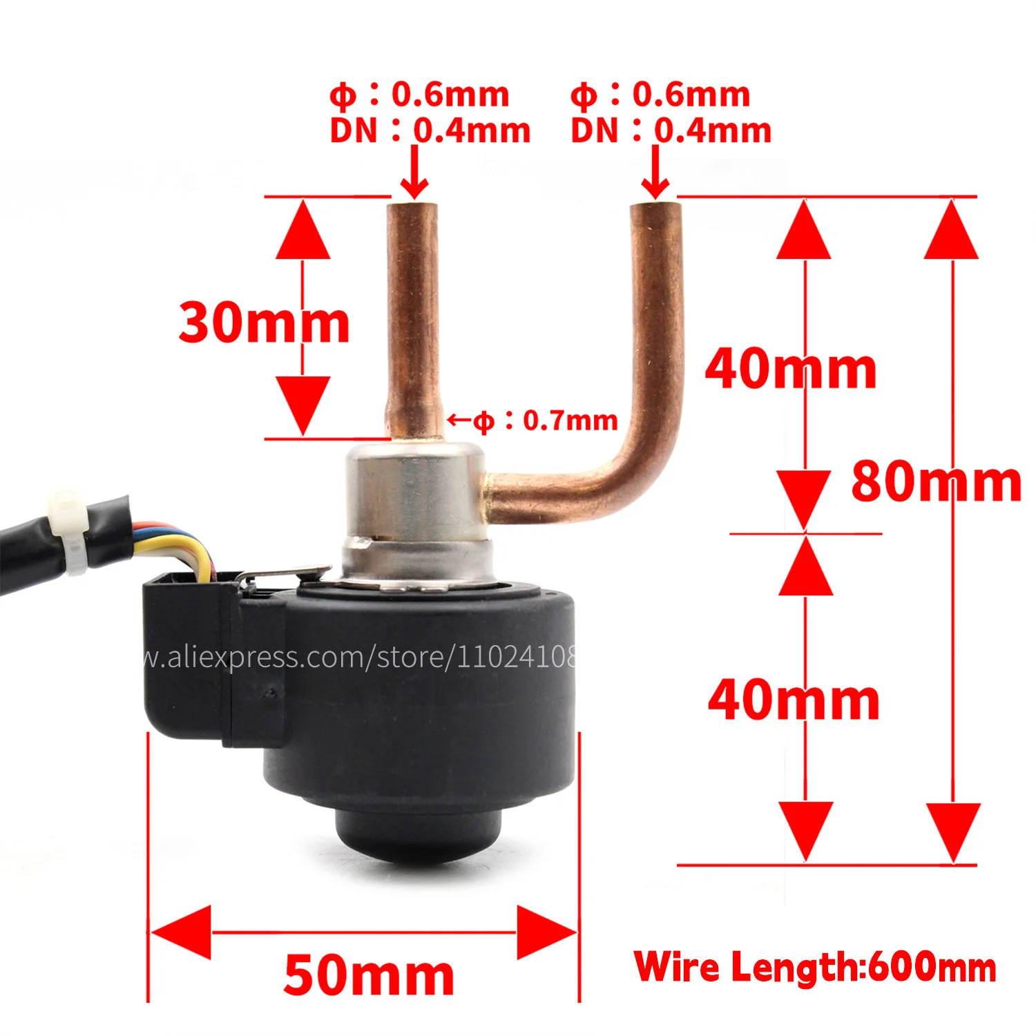 Motor Operated Valve Coil Assembly PQM10245 DC12V V13996 230924361 T0118C 1.8C Electronic Expansion Body Motorized forDaikin VRV