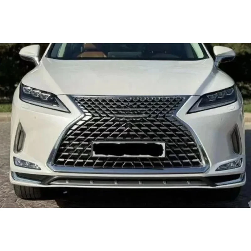 ترقية عالية الجودة إلى مجموعات هيكل المصد الأمامي RX طراز 2021 مع قابس المصابيح الأمامية وRX 2016-2019