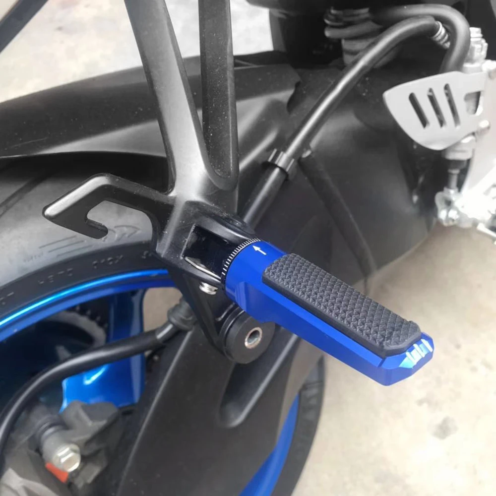 

Задние пассажирские подставки для ног, педали для Suzuki GSR600 GSR750 GSR 600 750 флюзи, флюоресцентные xr600 GSXR750 GSXR1000