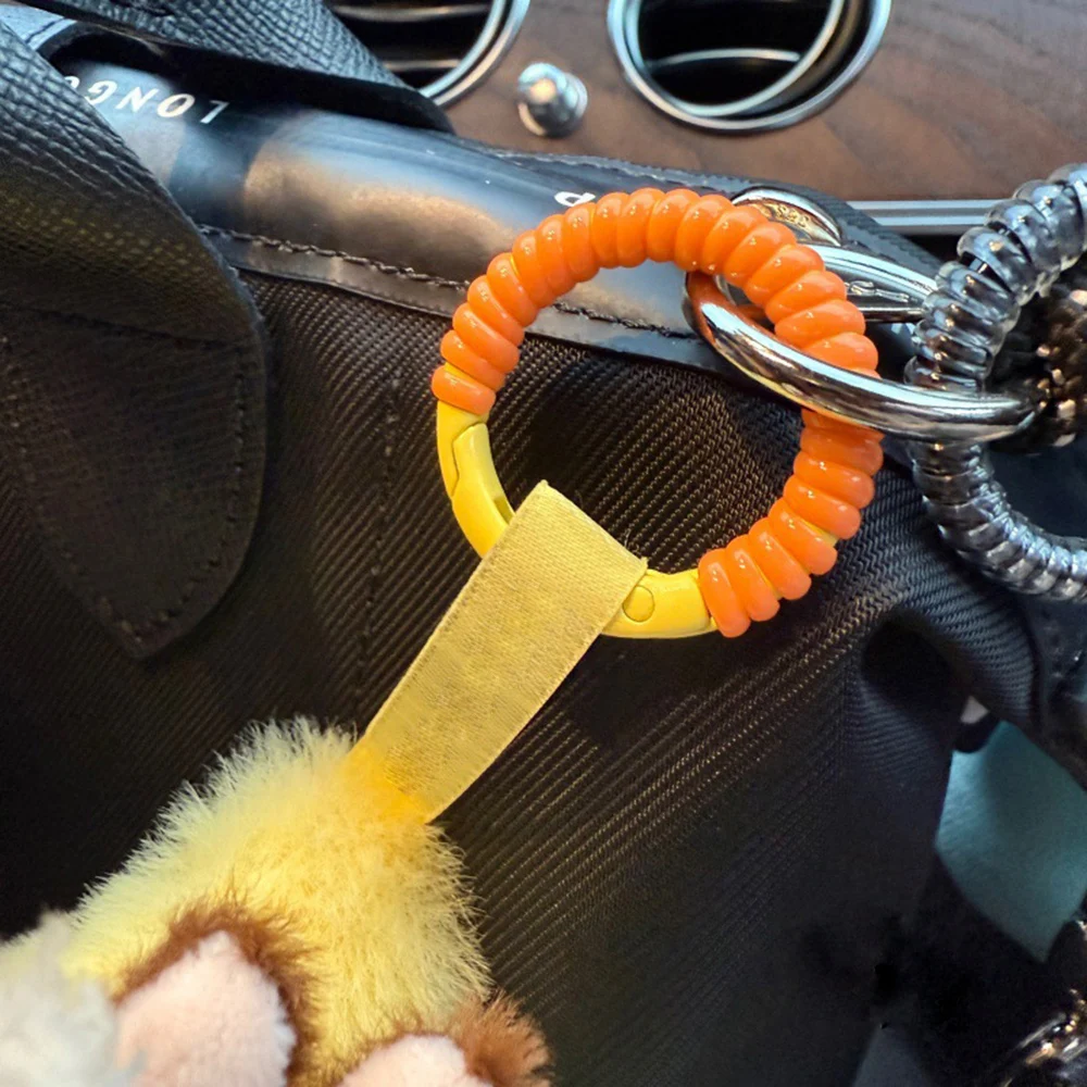 Labubu Anti Fall Protection Silicone Rope Is Suitable for Labubu Transparent Winding Fixed Anti Fall Accessories