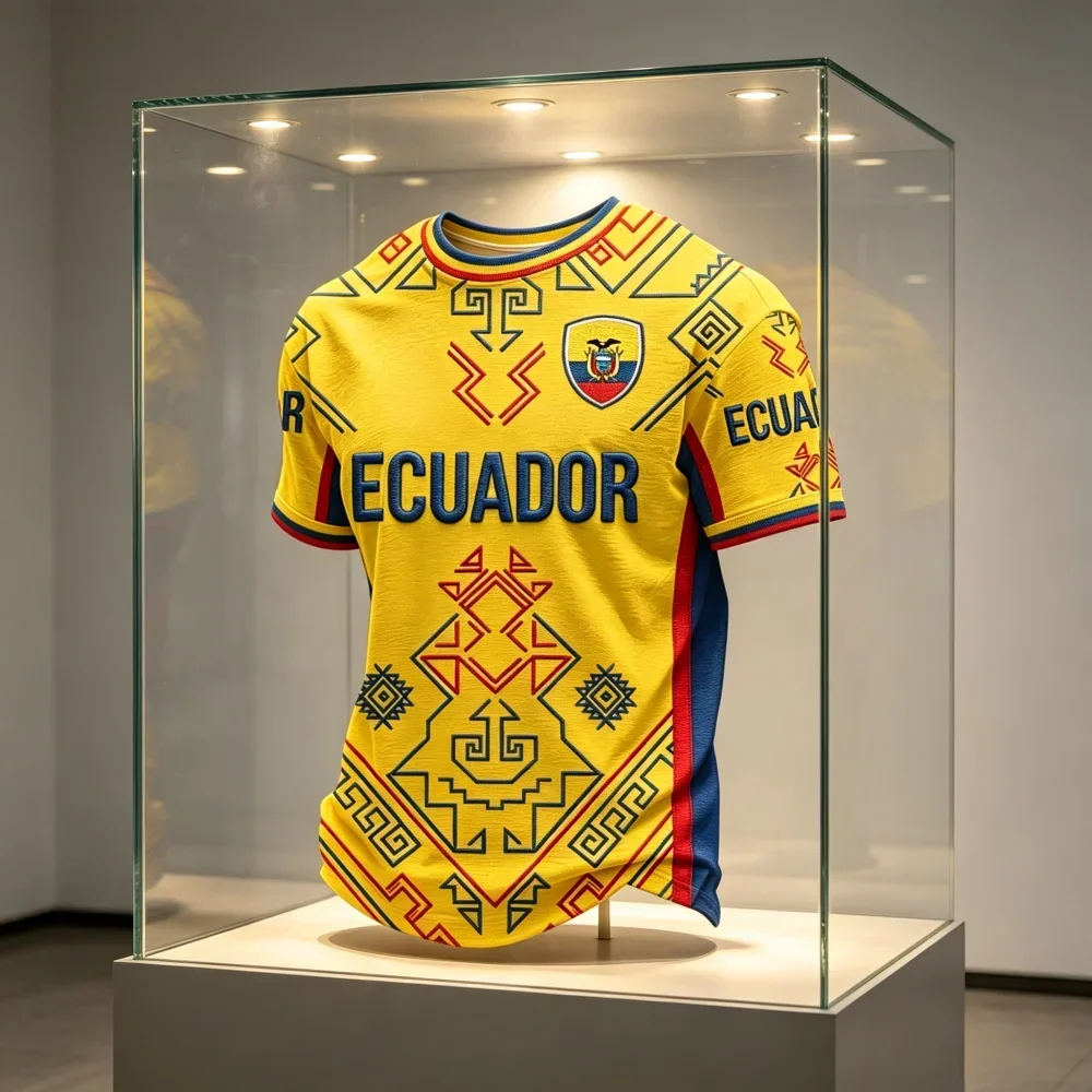 2026 New Ecuador  Trendy Design Football Shirt Fans Surrounding Quick Drying Breathable Leisure Sports Women's Family Kids Tees