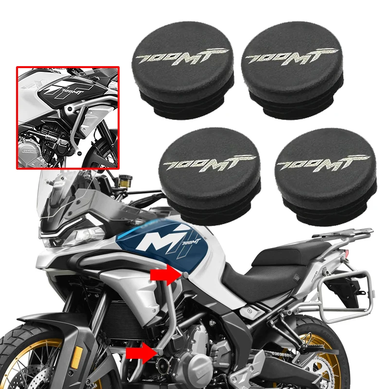 

Motorcycle Frame Hole Cover Caps Plug Decorative Frame End Caps Fit For CFMOTO CF700MT MT700 700 MT 700MT ABS Plastic Dust Plug