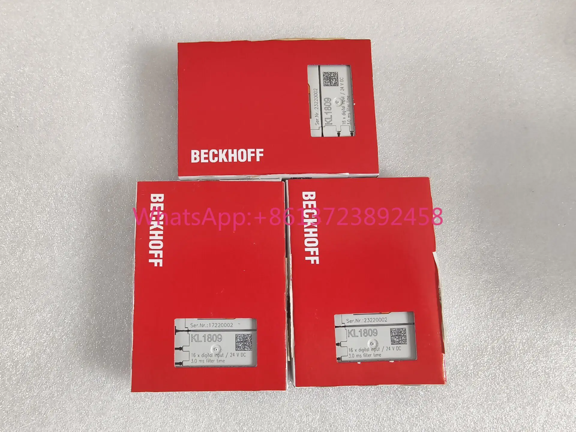 BECKHOFF KL1809 with code, German Beckhoff module, spot
