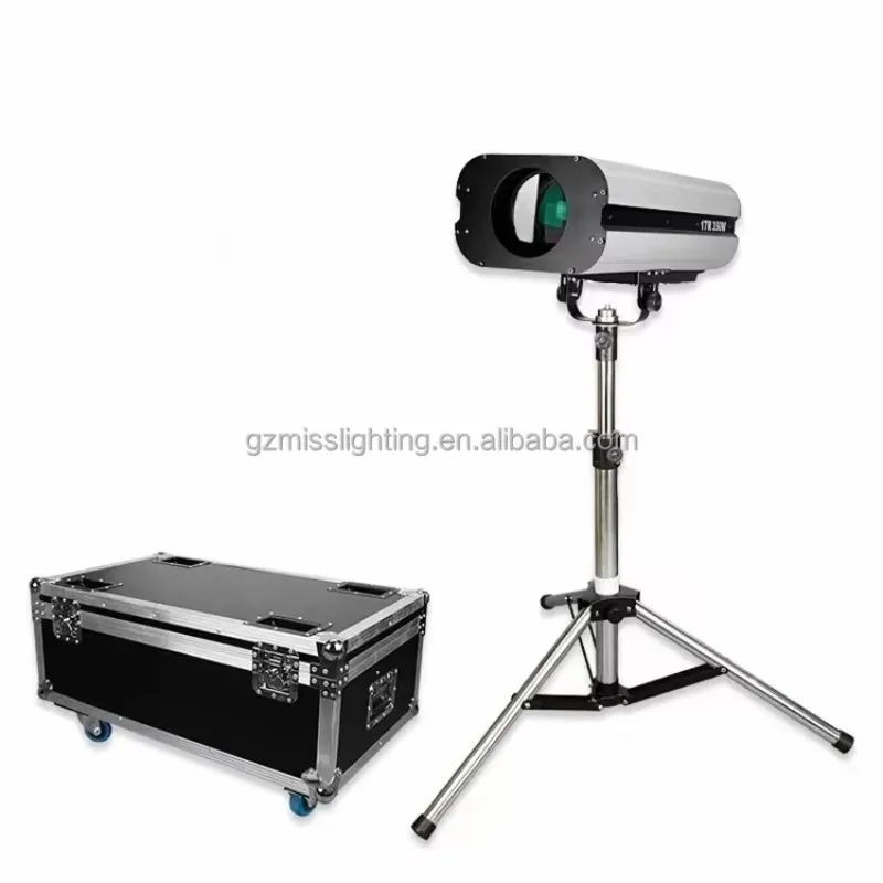 

Hot Selling Flight Case Packing Professional Stage Lighting 400W RGBW Beam Follow Spot Light for Hotel Wedding Party TV Show