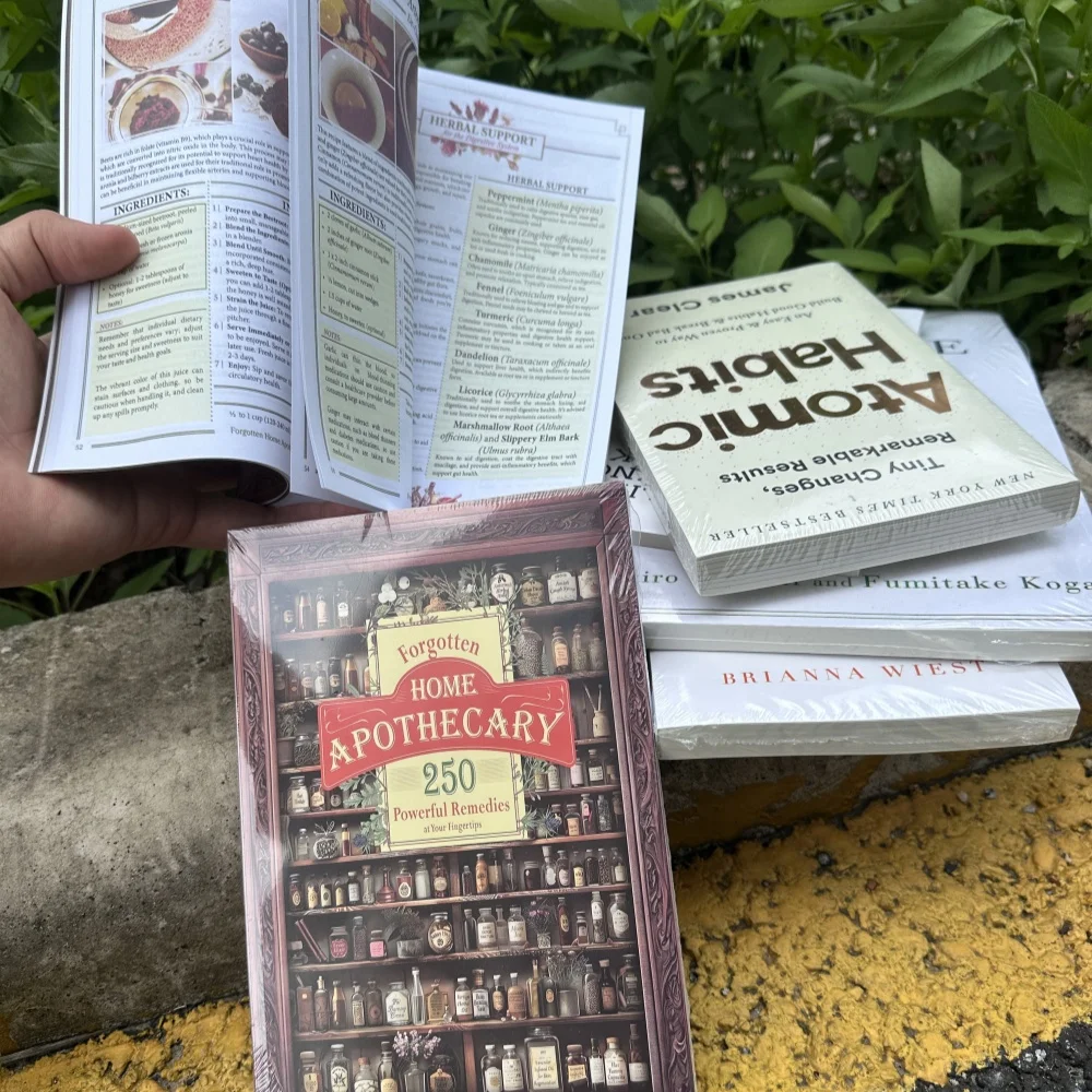 علاجات طبيعية جديدة كتاب طبيب منزلي للعافية اليومية صيدلي منزلي مُنسى 250 علاج قوي في أصابعك