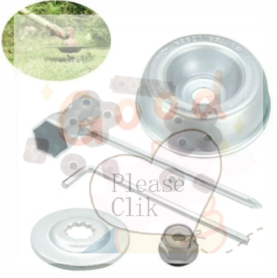 M10x1 Running Plate Cap+Nut For Motor Sense Brushcutter FS 36 40 44 85 90 120 KM Brush Cutter Running Plate Cap Nut Garden Tool