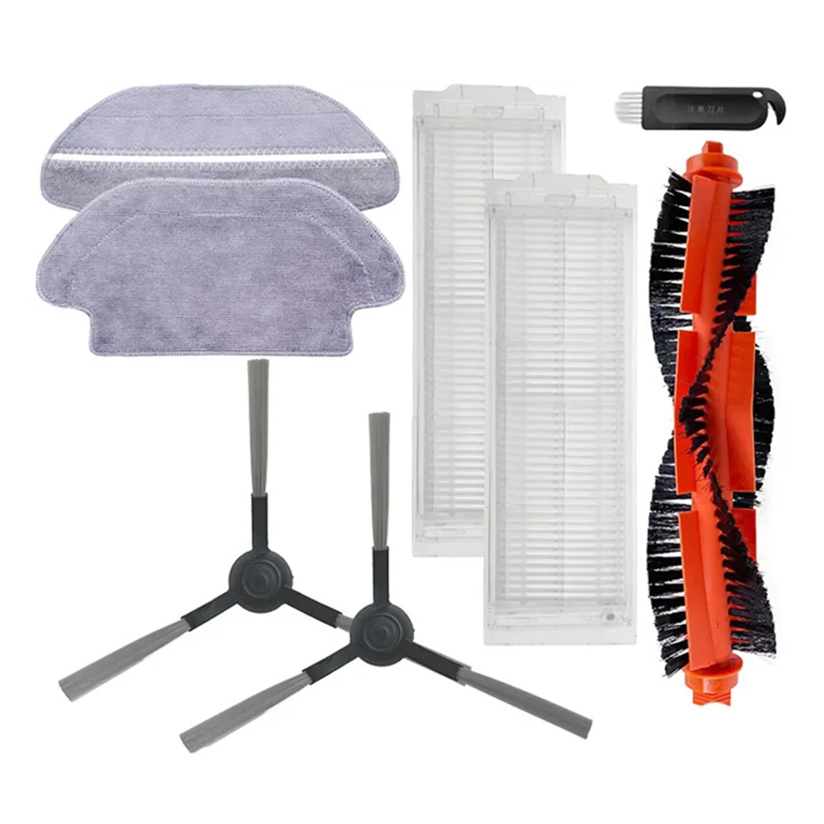 popolare per ILife A11 Robot aspirapolvere filtro Hepa di ricambio spazzola laterale principale kit di accessori in tessuto per mop