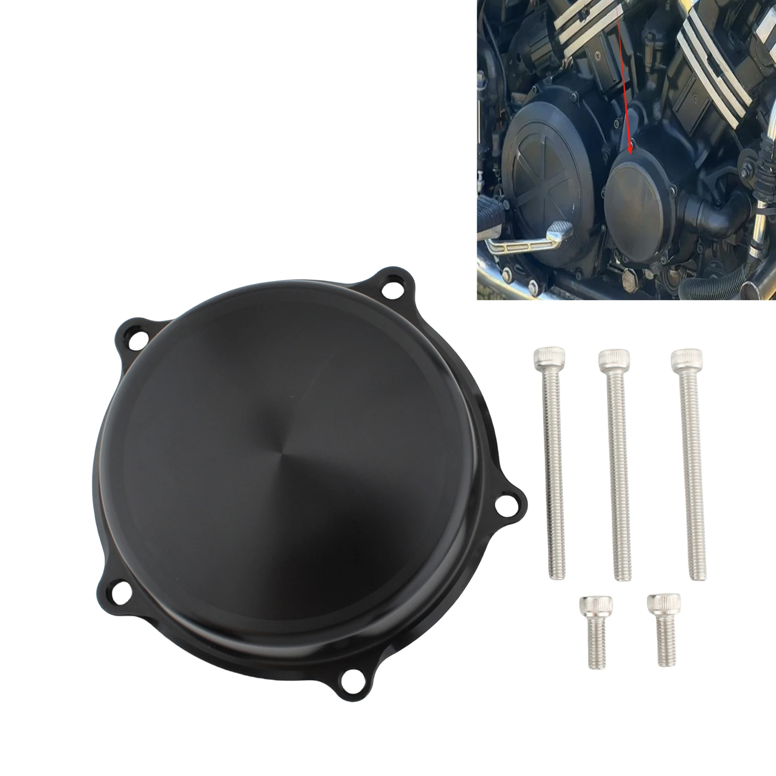 

Olangdn For Yamaha Vmax 1200 540 VMAX1200 VMX540 Motorcycle Water Pump Cover Cap