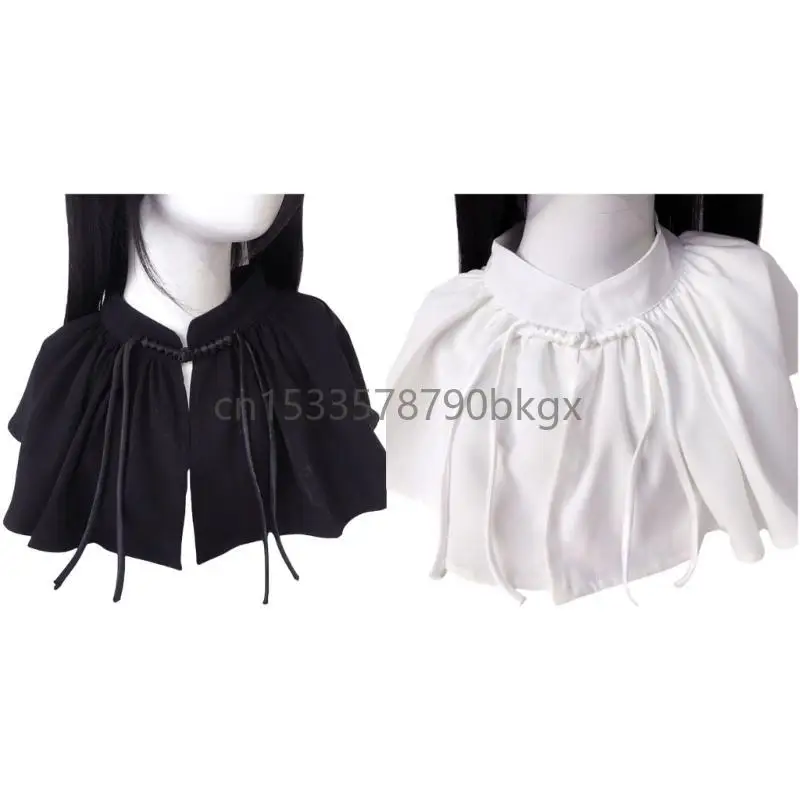 

Unique Japanese Shawl Capelet Gothic Sweet Aesthetic Eye-Catching Piece J78E
