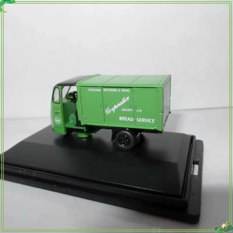 

OXFORD Diecast 1: 76 Scale Retro WE004 Tricycle Bakery Freight Car Alloy Car Model Static Decoration Collectibles Gift Toys