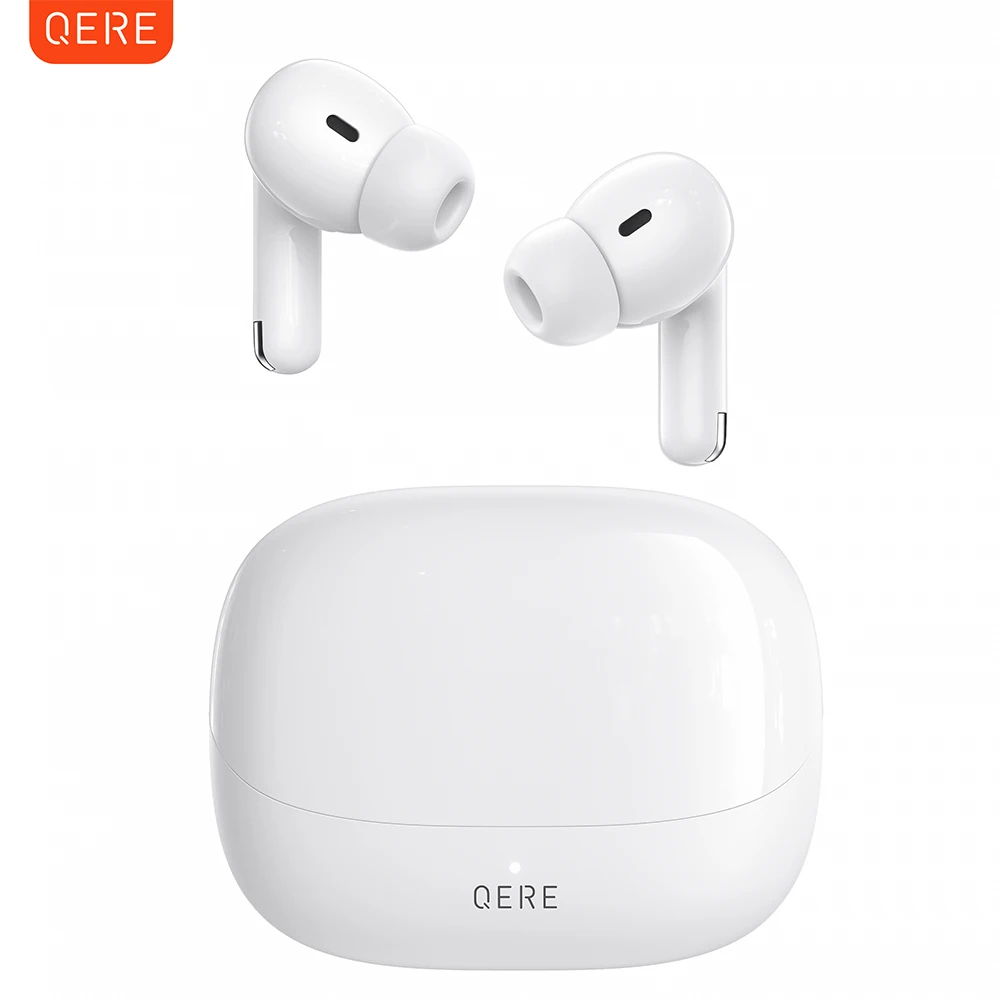 QERE E38 Earbud Bluetooth TWS nirkabel, Earphone Earbud nirkabel dalam telinga