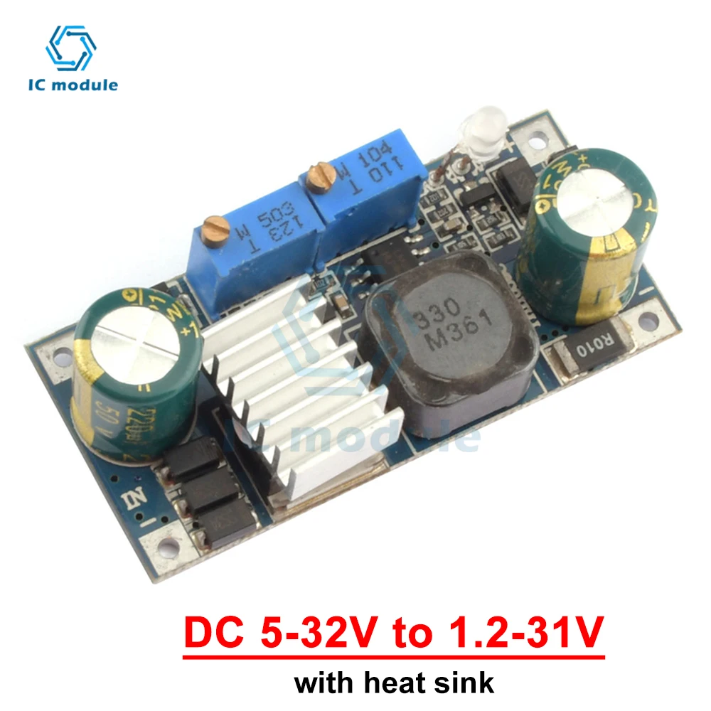 XL4015 5A DC to DC CC/CV Lithium Battery Step down Charging Board Led Power Converter Lithium Charger Step Down Module