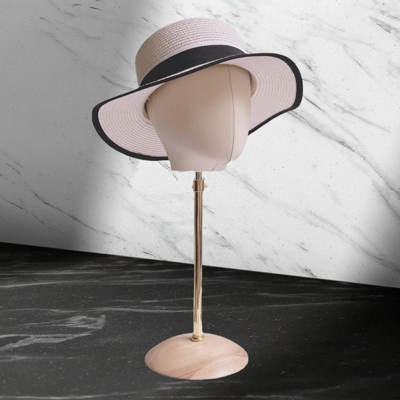 

Mannequin Head Hat Holder Stable Base for Personal Use Travel Shopping Mall