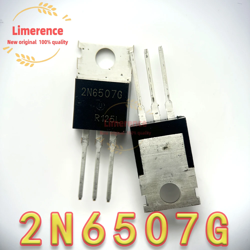 10PCS 2N6507 2N6507G  TO-220 400V 25A  integrated circuit 