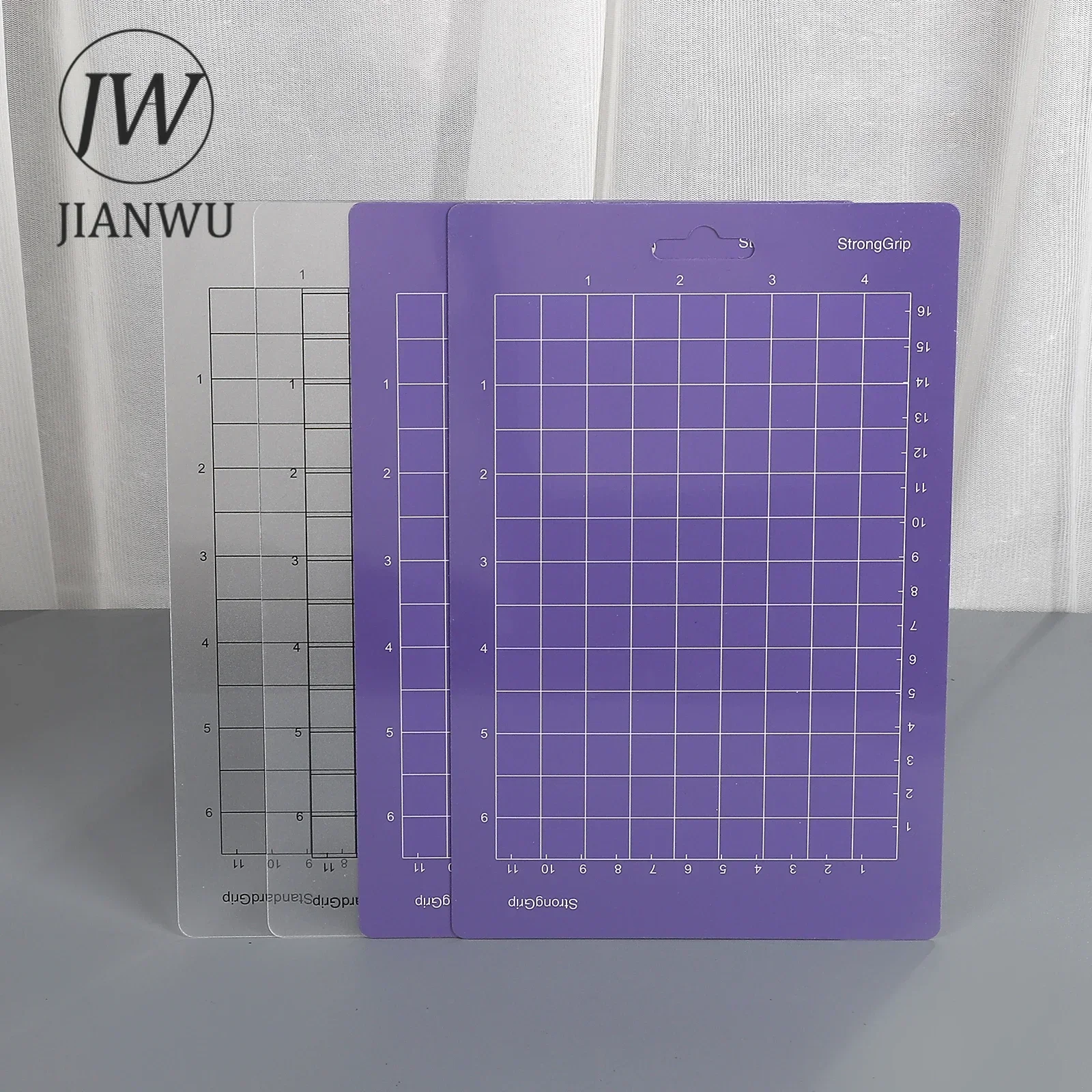 JIANWU, 1 ud. o 4 unidades/juego, Material adhesivo de PVC, Collage, herramienta de asistencia para facilitar la pelar, estera, diario creativo DIY, suministros para estudiantes, papelería