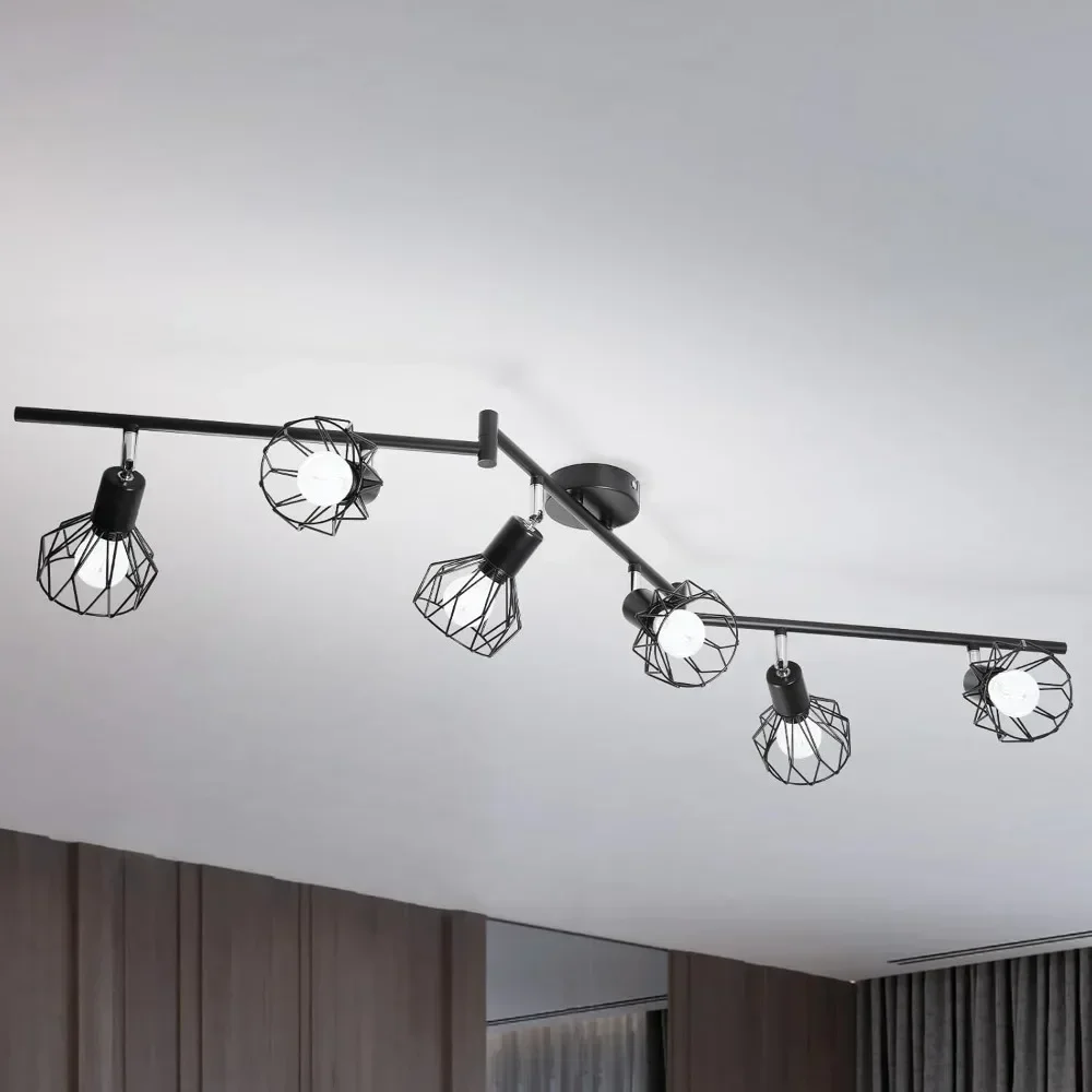 OTJER E14 LED Ceiling & Wall Light with 350° Rotation, Ideal for Kitchen, Living Room and Bedroom