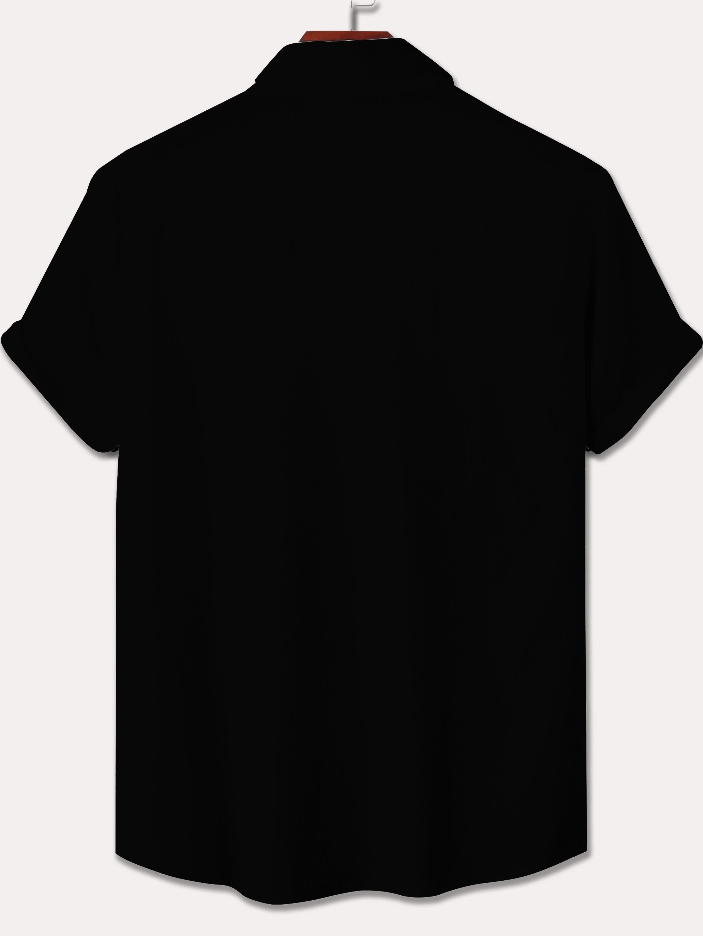 القميص الرجالي الجديد بأكمام قصيرة لصيف 2025 هو طباعة كاجوال عصرية ومريحة وناعمة ثلاثية الأبعاد بنمط شجرة جوز الهند #2