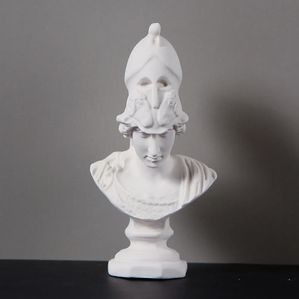 Bust Statue For Home Decor Art Resin Wisdom Nobility Classical Sculpture Piece Desk