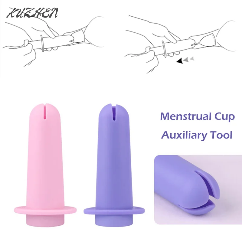 Portable Menstrual Cup Booster Medical Silicone Leak-proof Lady Women Menstrual Period Cup Booster Feminine Hygiene Product