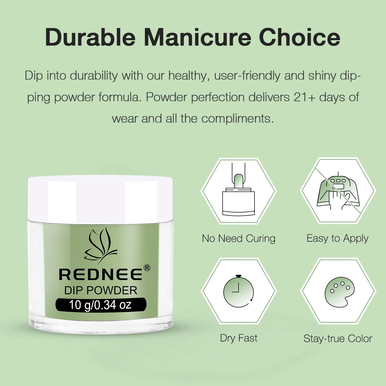 12-Farben-Tauchpulver und Basis-Top-Coat-Aktivator und unverzichtbare Werkzeuge für Nail Art Design-Geschenke für Frauen