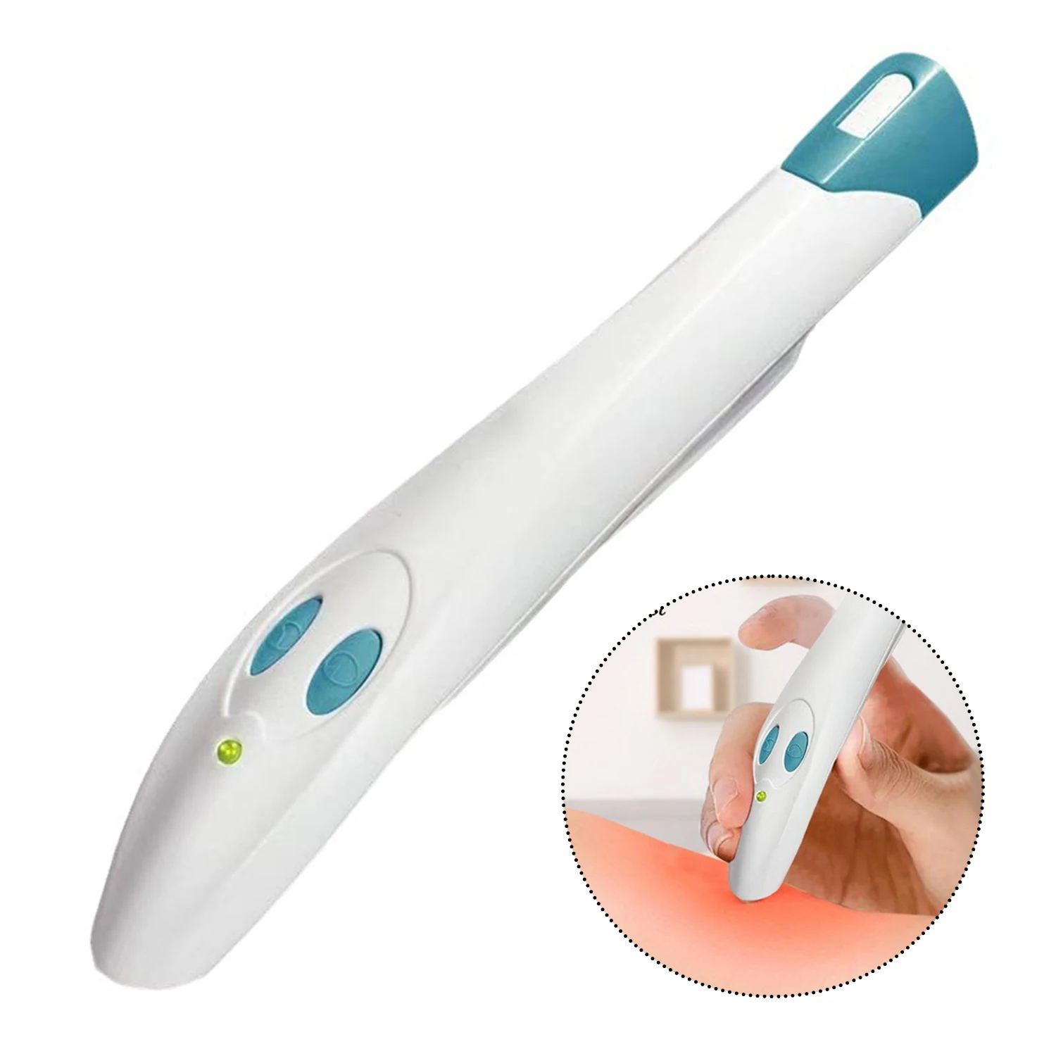 Dispositivo antipruriginoso electrónico para picaduras de mosquitos, bolígrafo antipruriginoso portátil contra la irritación, alivio rápido de la picazón