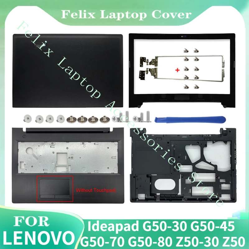 

For Lenovo Ideapad G50-30 G50-45 G50-70 G50-80 Z50-30 Z50-70 Z50-80 Laptop LCD Back Cover/Palmrest/Bottom Case/Front Bezel/Hinge