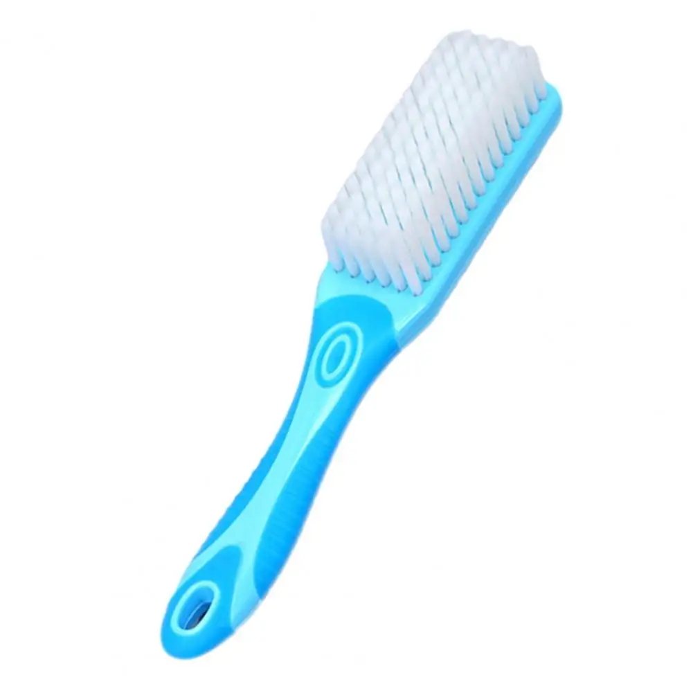 Shoe Brush Soft Bristle Non-Slip Grip Long Handle Clothes Shoes Scrub Brush Kitchen Bathroom Supplies