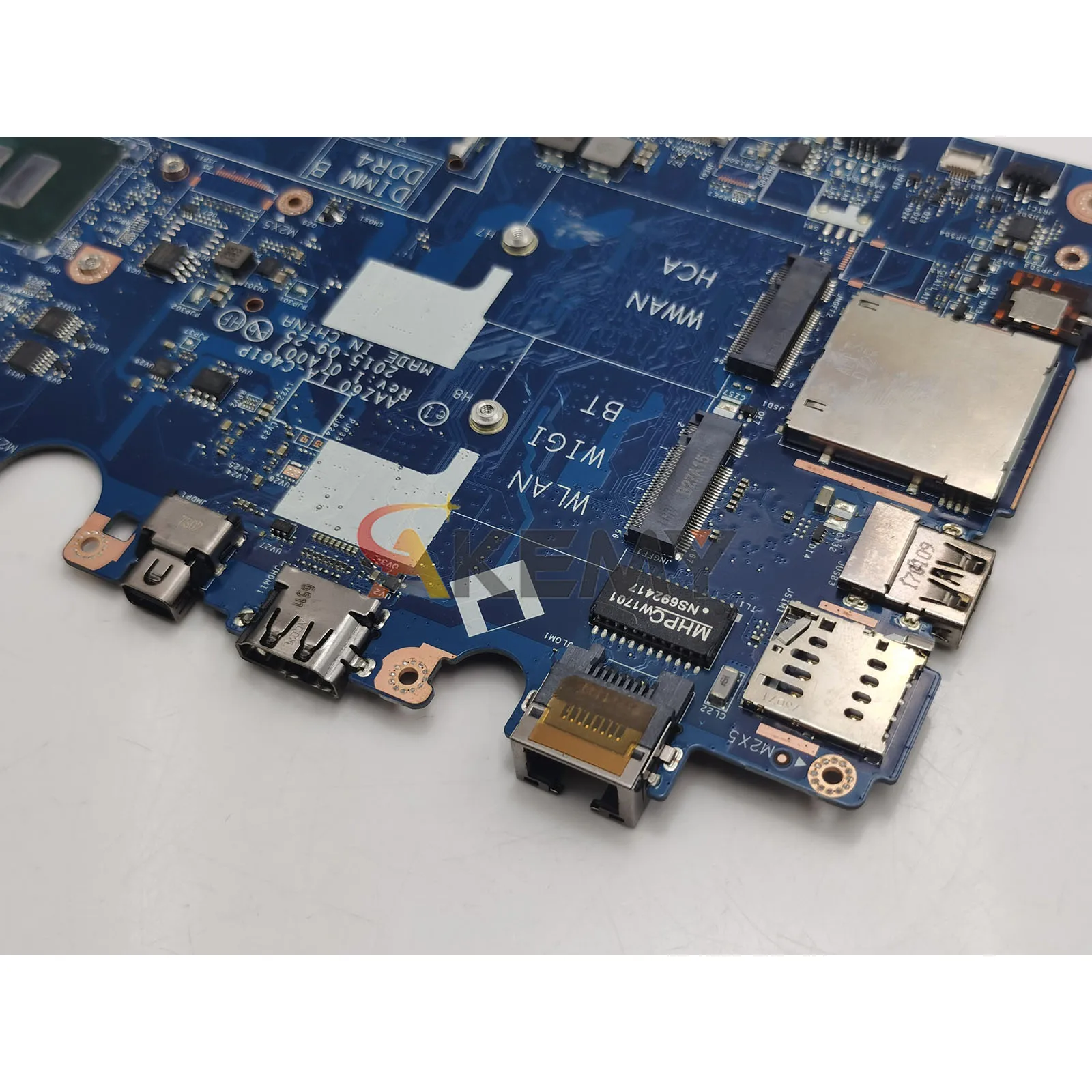 Placa base LA-C461P para la placa base del ordenador portátil Dell latitude E7470 con i3 i5 i7 0VNKRJ 0DGYY5 03GMP2 02R1TC 0YDW8F 100% probado OK